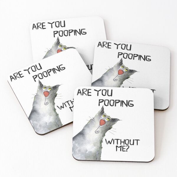 Item preview, Are You Pooping Without Me designed and sold by SunnyFunnyArt.