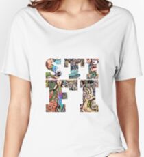 Sticky Fingers Caress Your Soul Logo Women's Relaxed Fit T-Shirt