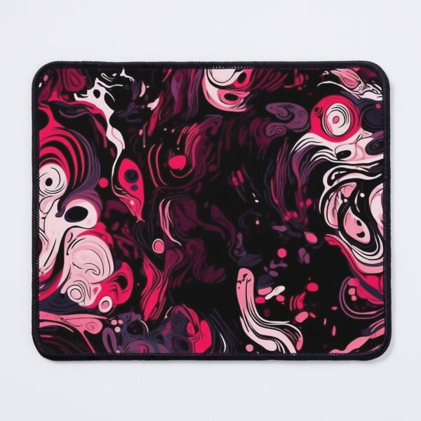 Item preview, "Maroon Mirage: Fluid Impressions in Psychedelic Lava Art" designed and sold by WhiteWolfe0127.