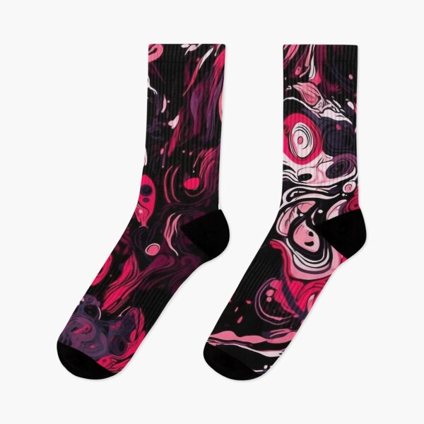 Item preview, "Maroon Mirage: Fluid Impressions in Psychedelic Lava Art" designed and sold by WhiteWolfe0127.