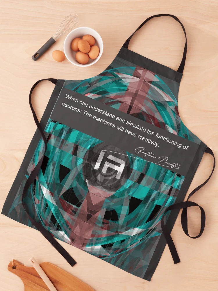 Thumbnail 1 of 6, Apron, AI (Artificial Intelligence) designed and sold by ROUGHSEA.
