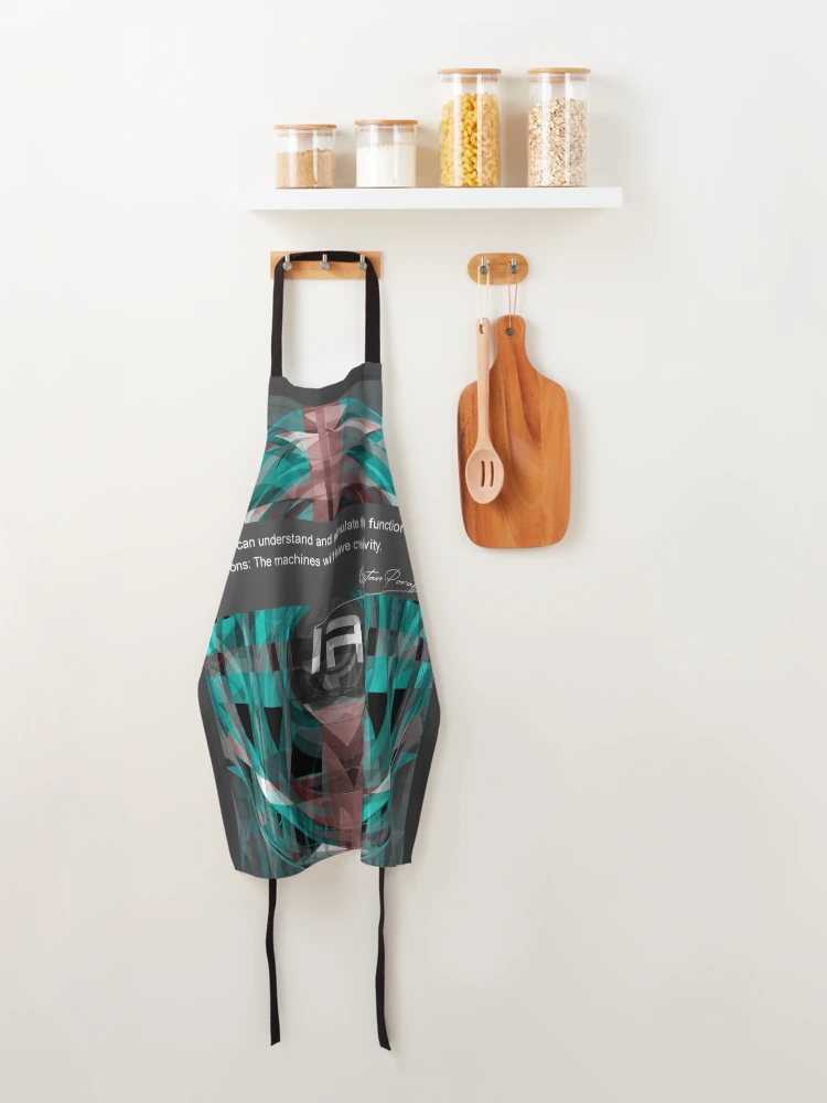 Thumbnail 4 of 6, Apron, AI (Artificial Intelligence) designed and sold by ROUGHSEA.