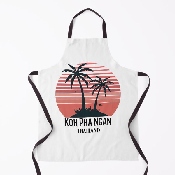 Item preview, Koh Pha Ngan Vintage Sunset And Palm Trees Design designed and sold by RektRepublic.