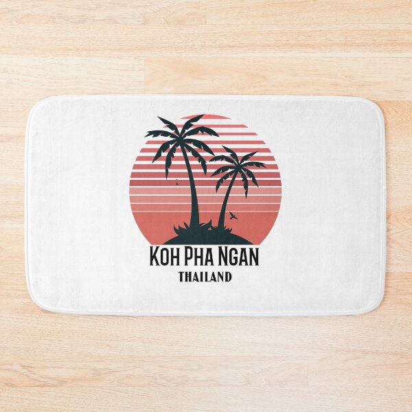 Item preview, Koh Pha Ngan Vintage Sunset And Palm Trees Design designed and sold by RektRepublic.