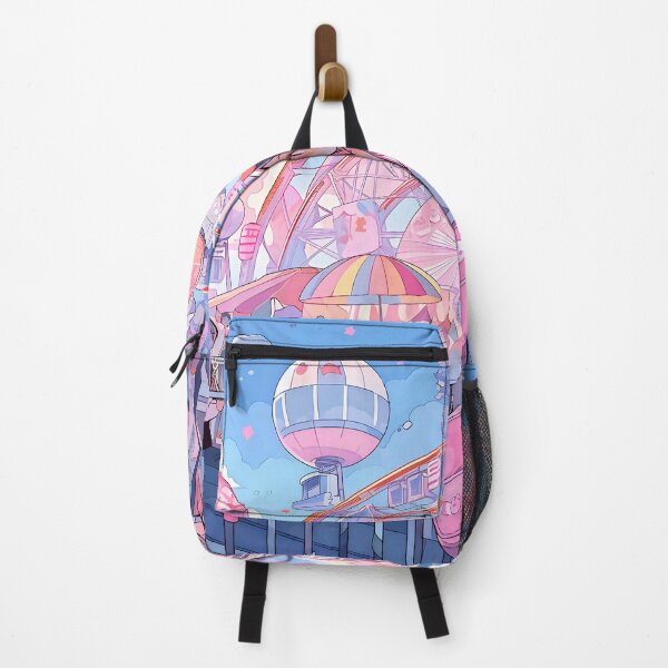 Item preview, All the excitement on her first visit: Join a young girl on her adventure in an anime-style amusement park. designed and sold by InsaneLEDP.