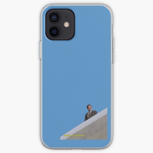 the office quote - dwight you ignorant slut iPhone Soft Case