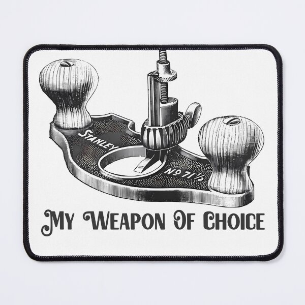 Item preview, My weapon of choice - Stanley Router Plane, Woodworking, Hand Tools, Vintage Tools designed and sold by Salvatore Mars.