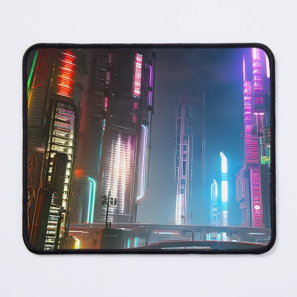 Item preview, Cyber City Overpass designed and sold by Ink Art Design.