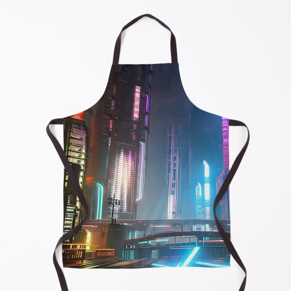 Item preview, Cyber City Overpass designed and sold by Ink Art Design.