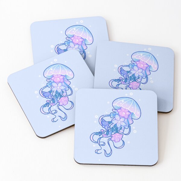 Item preview, Floral Jellyfish  designed and sold by veraphina.