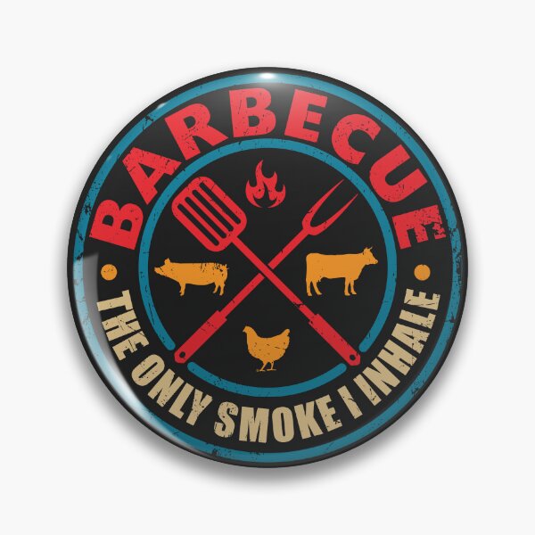 Item preview, Barbecue The Only Smoke I Inhale designed and sold by SweetLog.