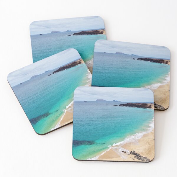 Item preview, Playa de Las Conchas La Graciosa Beach Lanzarote Canary Islands designed and sold by SmileMoreAgain.
