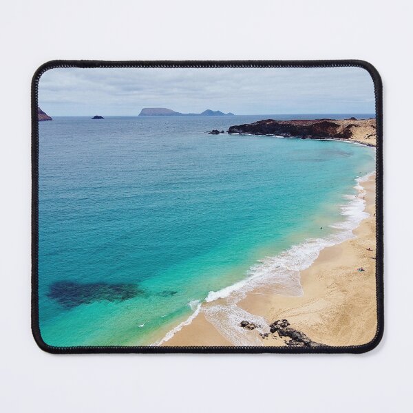 Item preview, Playa de Las Conchas La Graciosa Beach Lanzarote Canary Islands designed and sold by SmileMoreAgain.