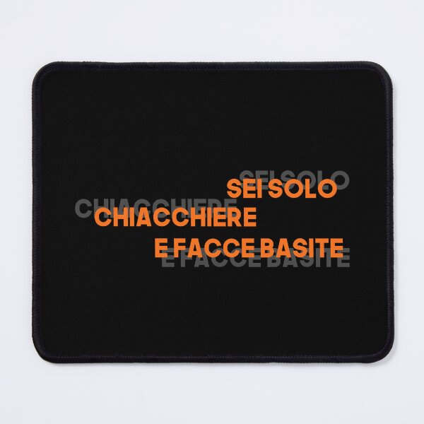 Item preview, Sei solo chiacchiere e facce basite designed and sold by Cascio311.