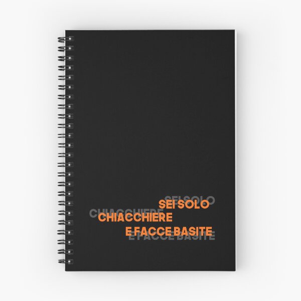 Item preview, Sei solo chiacchiere e facce basite designed and sold by Cascio311.