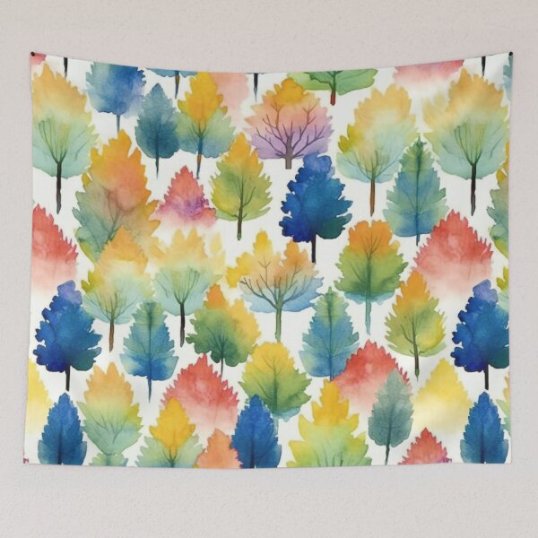 Item preview, Enchanted Grove: Exquisite Vibrant Trees designed and sold by DreamyDesigns92.
