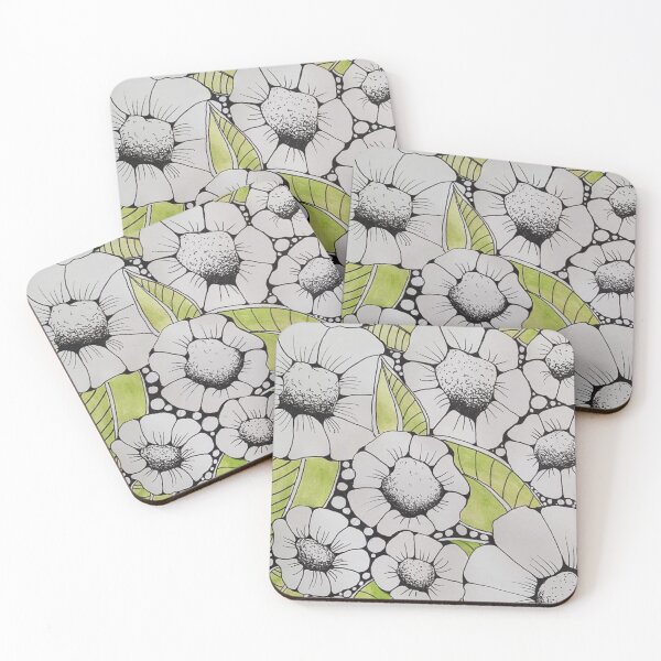 Item preview, Flowers and Leaves designed and sold by Kathryn Bullock.