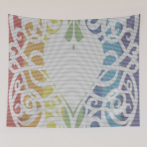 Item preview,  Romantic classic Rainbow lace heart designed and sold by Bird4771.