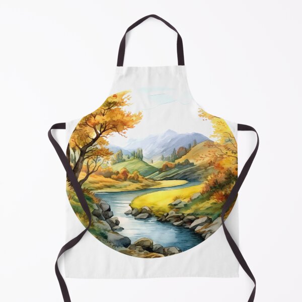 Item preview, Green Valley River Clipart, Lush Landscape, Verdant Waters, Nature's Serenade, River Tranquility, Picturesque Valley, Breathtaking Views designed and sold by CoolorPainting.