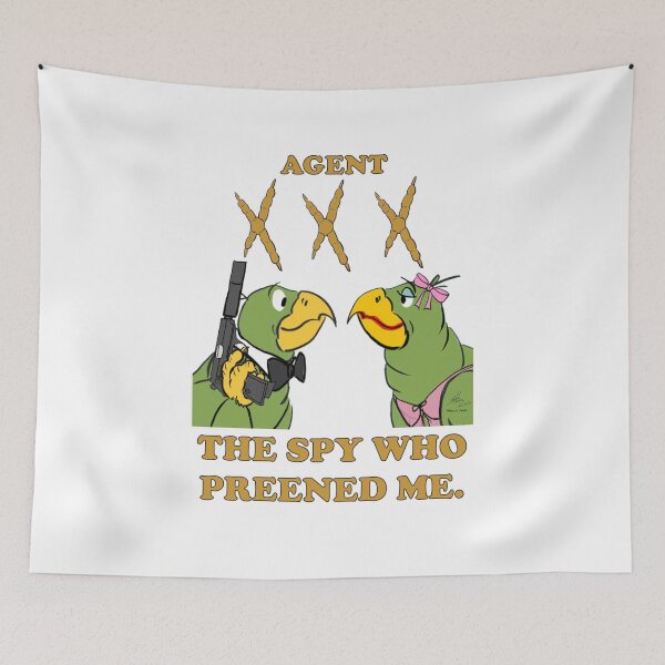 Item preview, Agent Triple Talon. The Spy Who Preened Me. designed and sold by Laughing Parrot Studio.