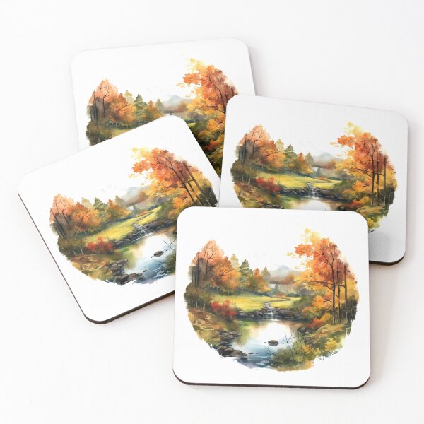 Item preview, Green Valley River Clipart, Lush Landscape, Verdant Waters, Nature's Serenade, River Tranquility, Picturesque Valley, Breathtaking Views designed and sold by CoolorPainting.