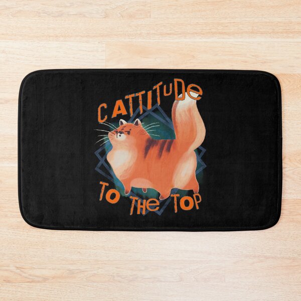 Item preview, Cattitude to the Top designed and sold by BtheLight.