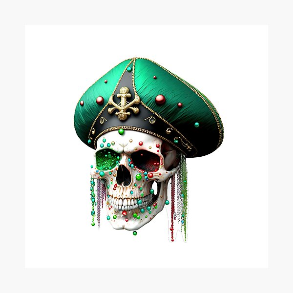 Item preview, SKULL DARK PIRATE HAT SHIP OCEAN SEA CARIBEAN SEA ATLANTIC  TREASURE DIAMONDS designed and sold by ogirdorgraphics.