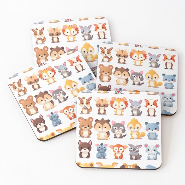Item preview, Set of Cute Animal Illustrations for Children - Graphic Art designed and sold by Piotrek0001.