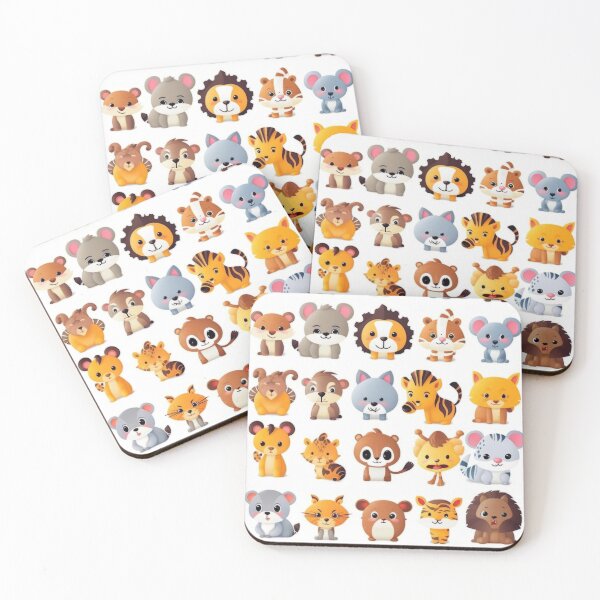 Item preview, Set of Cute Animal Illustrations for Children - Graphic Art designed and sold by Piotrek0001.