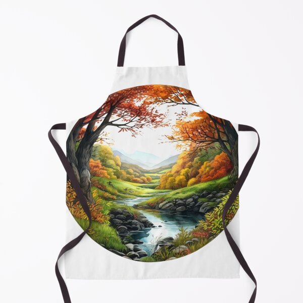 Item preview, Green Valley River Clipart, Lush Landscape, Verdant Waters, Nature's Serenade, River Tranquility, Picturesque Valley, Breathtaking Views designed and sold by CoolorPainting.