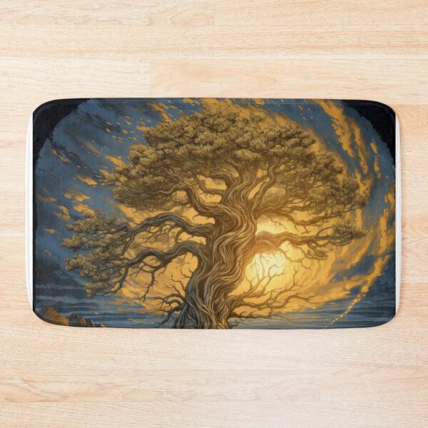 Item preview, Golden Tree of Life at sunset. designed and sold by MargaretWiktor.