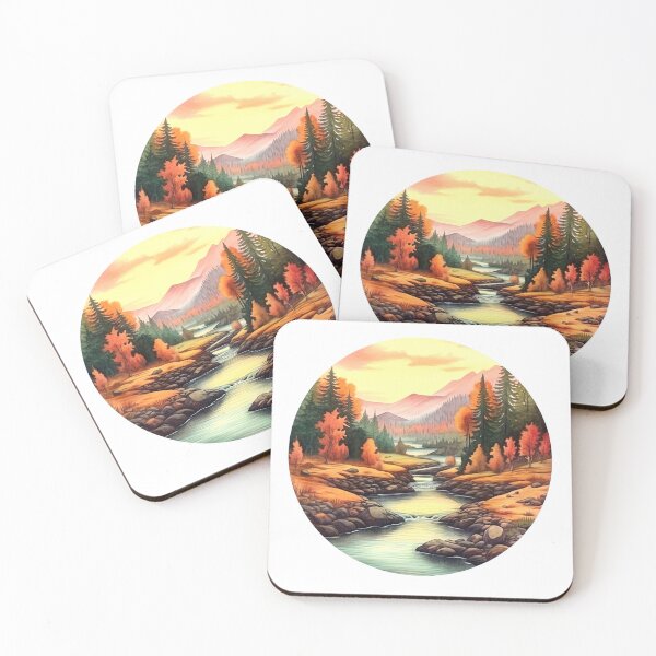 Item preview, Green Valley River Clipart, Lush Landscape, Verdant Waters, Nature's Serenade, River Tranquility, Picturesque Valley, Breathtaking Views designed and sold by CoolorPainting.