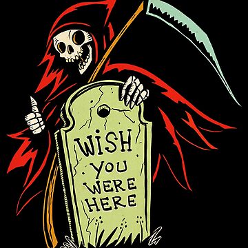 Artwork thumbnail, Wish You Were Here - color version by Rudy Faber