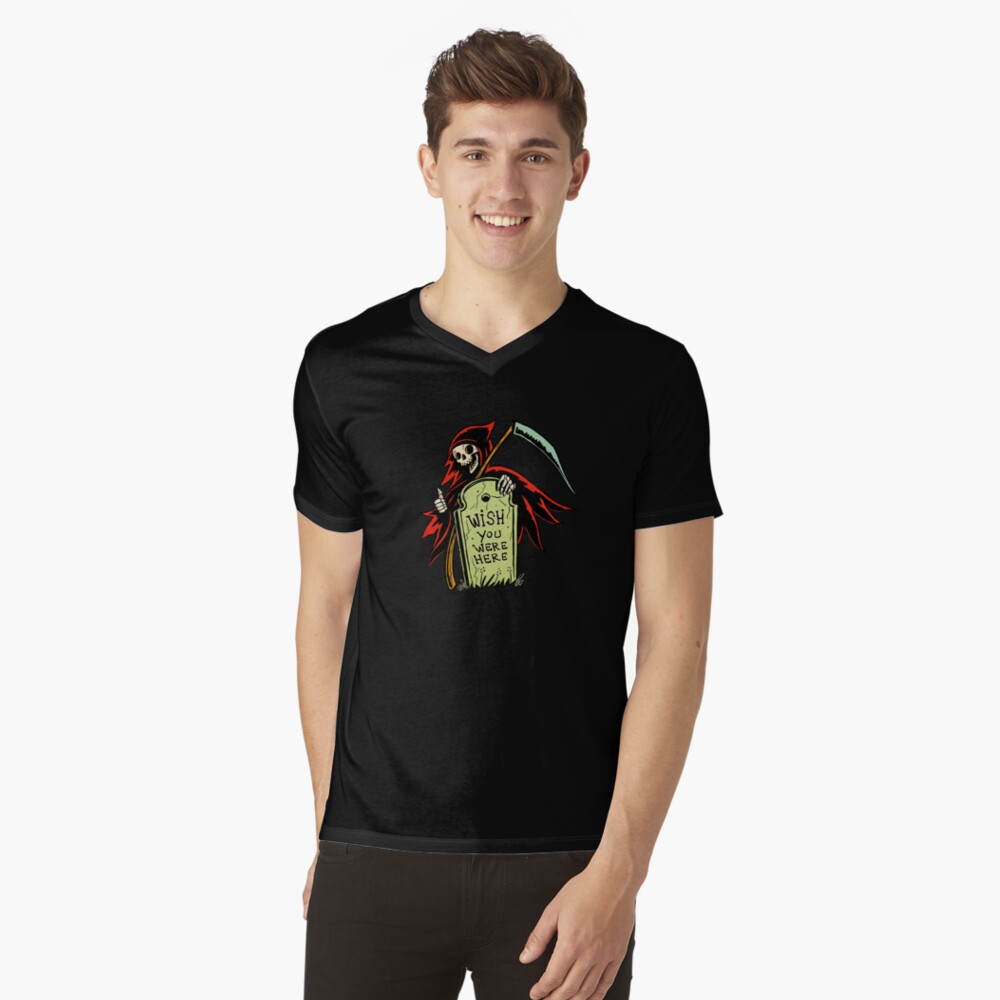 Item preview, V-Neck T-Shirt designed and sold by rudyfaber.