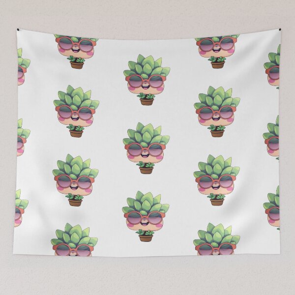 Item preview, Succulent Flower Nature Sticker Collection 02 designed and sold by PlanetArchive.