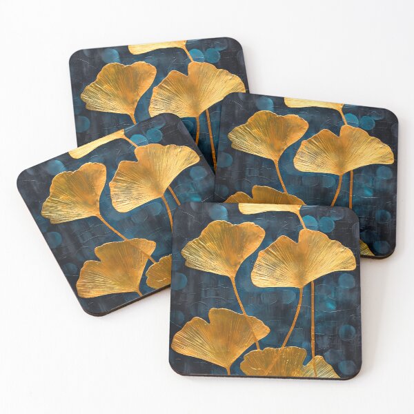 Item preview, Ginkgo biloba golden designed and sold by Art by Lilia.