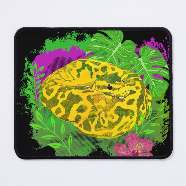 Item preview, Yellow Jungle Ball Python Snake designed and sold by ginaisarty.