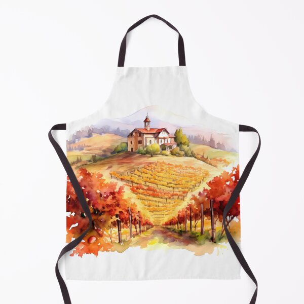 Item preview, Charming Autumn Vineyard Clipart, Harvest Season, Fall Foliage, Grape Harvest, Vineyard Charm, Autumnal Delight, Wine Country Beauty designed and sold by CoolorPainting.