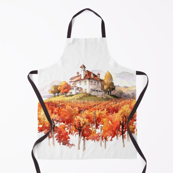 Item preview, Charming Autumn Vineyard Clipart, Harvest Season, Fall Foliage, Grape Harvest, Vineyard Charm, Autumnal Delight, Wine Country Beauty designed and sold by CoolorPainting.