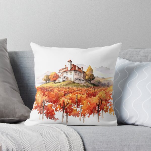 Item preview, Charming Autumn Vineyard Clipart, Harvest Season, Fall Foliage, Grape Harvest, Vineyard Charm, Autumnal Delight, Wine Country Beauty designed and sold by CoolorPainting.