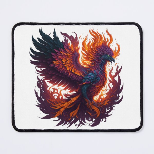 Item preview, Blazing phoenix firebird art designed and sold by Kashear.