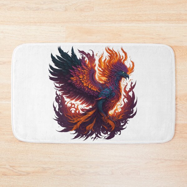 Item preview, Blazing phoenix firebird art designed and sold by Kashear.