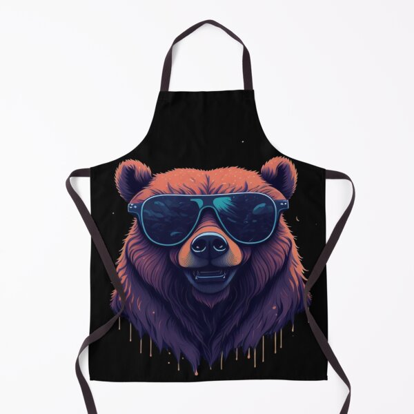 Item preview, The Hipster Bear designed and sold by Trovi.