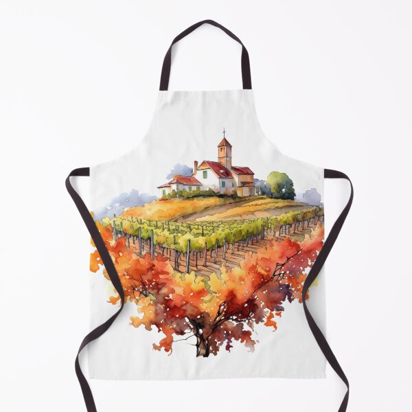 Item preview, Charming Autumn Vineyard Clipart, Harvest Season, Fall Foliage, Grape Harvest, Vineyard Charm, Autumnal Delight, Wine Country Beauty designed and sold by CoolorPainting.