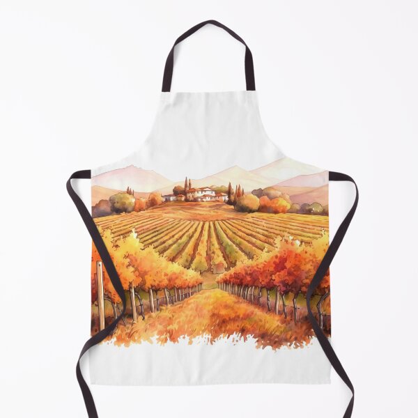 Item preview, Charming Autumn Vineyard Clipart, Harvest Season, Fall Foliage, Grape Harvest, Vineyard Charm, Autumnal Delight, Wine Country Beauty designed and sold by CoolorPainting.