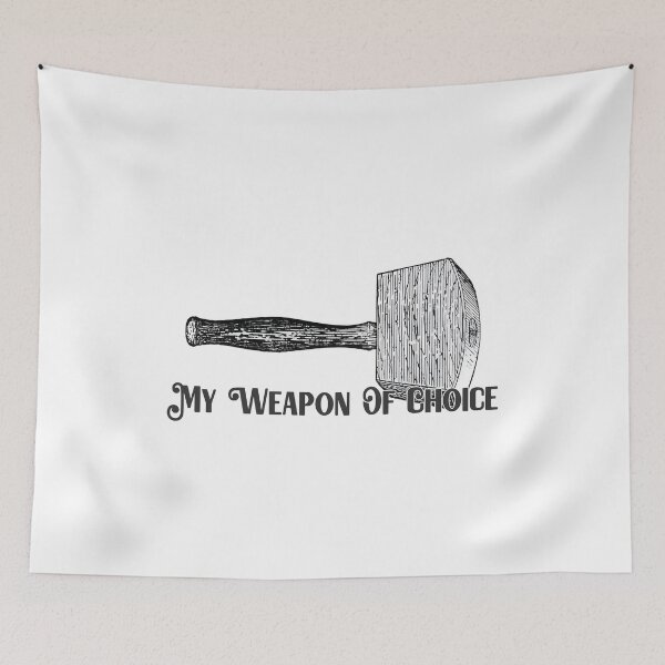 Item preview, My weapon of choice - The mallet, Woodworking, Hand Tools, Vintage Tools designed and sold by Salvatore Mars.