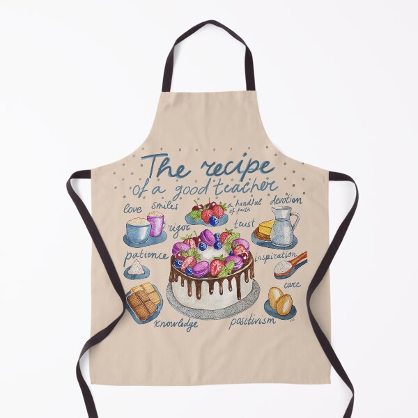 Item preview, The recipe of a good teacher designed and sold by DeliciousPics.