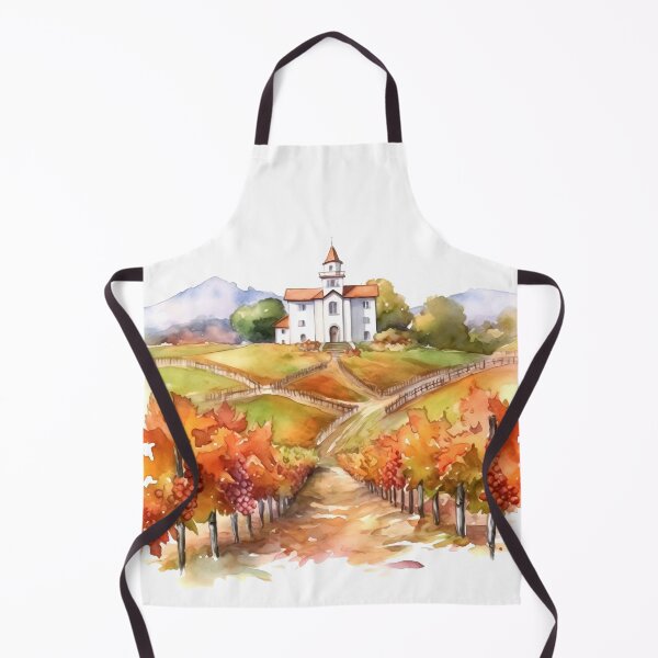 Item preview, Charming Autumn Vineyard Clipart, Harvest Season, Fall Foliage, Grape Harvest, Vineyard Charm, Autumnal Delight, Wine Country Beauty designed and sold by CoolorPainting.