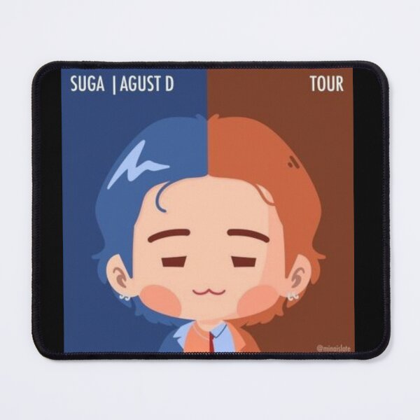 Item preview, BTS SUGA Agust D D-Day Chibi Tour Merch designed and sold by randalieren.