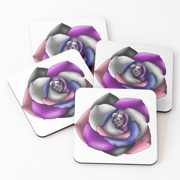 Item preview, Genderfluid Rose designed and sold by BeeBeeArtSpree.